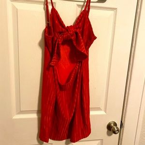 Shein mini tie up dress